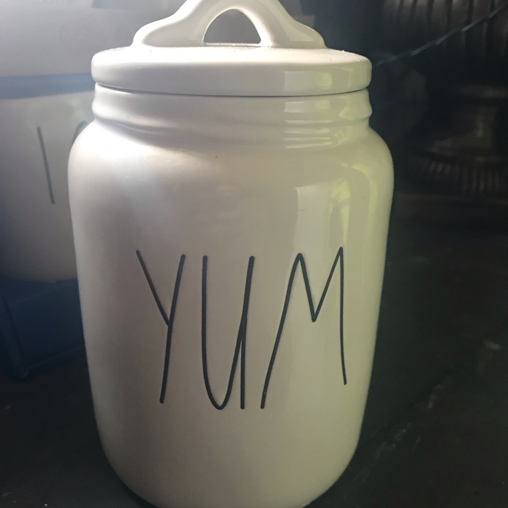 Rae Dunn baby yum canister